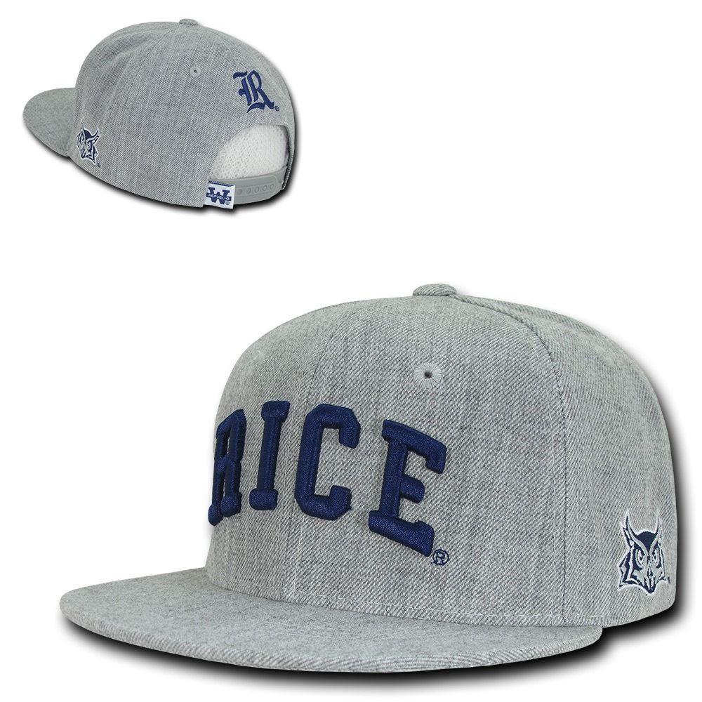 NCAA Rice Owls University 6 Panel Game Day Snapback Caps Hats-Campus-Wardrobe