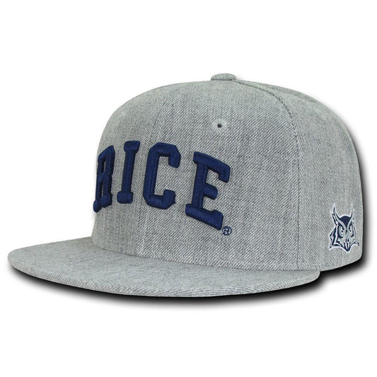 NCAA Rice Owls University 6 Panel Game Day Snapback Caps Hats-Campus-Wardrobe