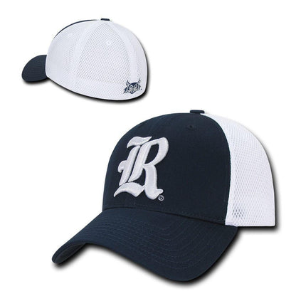 NCAA Rice Owls University Low Crown Structured Mesh Flex Baseball Caps Hats-Campus-Wardrobe