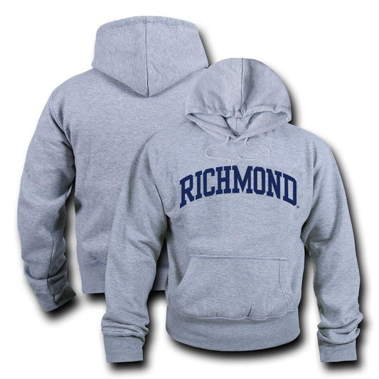 NCAA Richmond University Hoodie Sweatshirt Game Day Fleece Pullover Heather Grey-Campus-Wardrobe