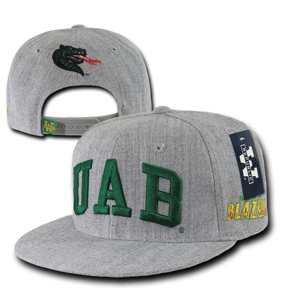 NCAA Uab Alabama At Birmingham University Blazers Game Day Snapback Caps Hats-Campus-Wardrobe