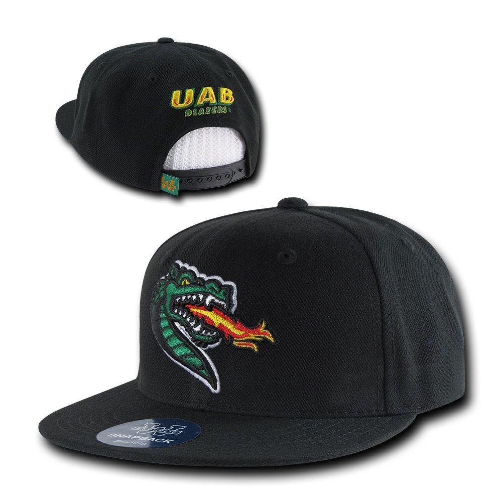 NCAA Uab Blazers University Alabama Birmingham Snapback Baseball Caps Hats-Campus-Wardrobe