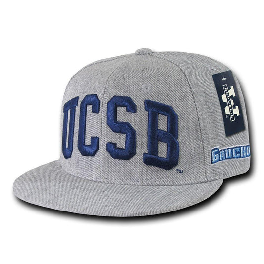 NCAA UCSB Uc Santa Barbara Gauchos 6 Panel Game Day Snapback Caps Hats-Campus-Wardrobe