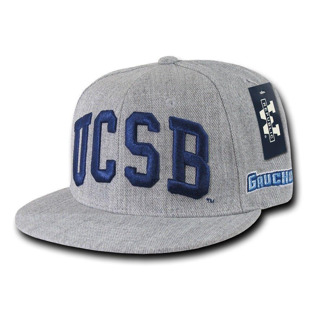 NCAA UCSB Uc Santa Barbara Gauchos University Game Fitted Caps Hats-Campus-Wardrobe