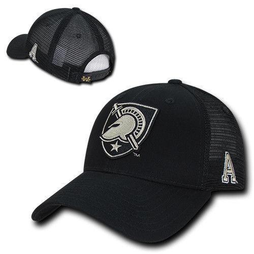 NCAA United States Military Academy Cotton Structured Trucker Caps Hats-Campus-Wardrobe