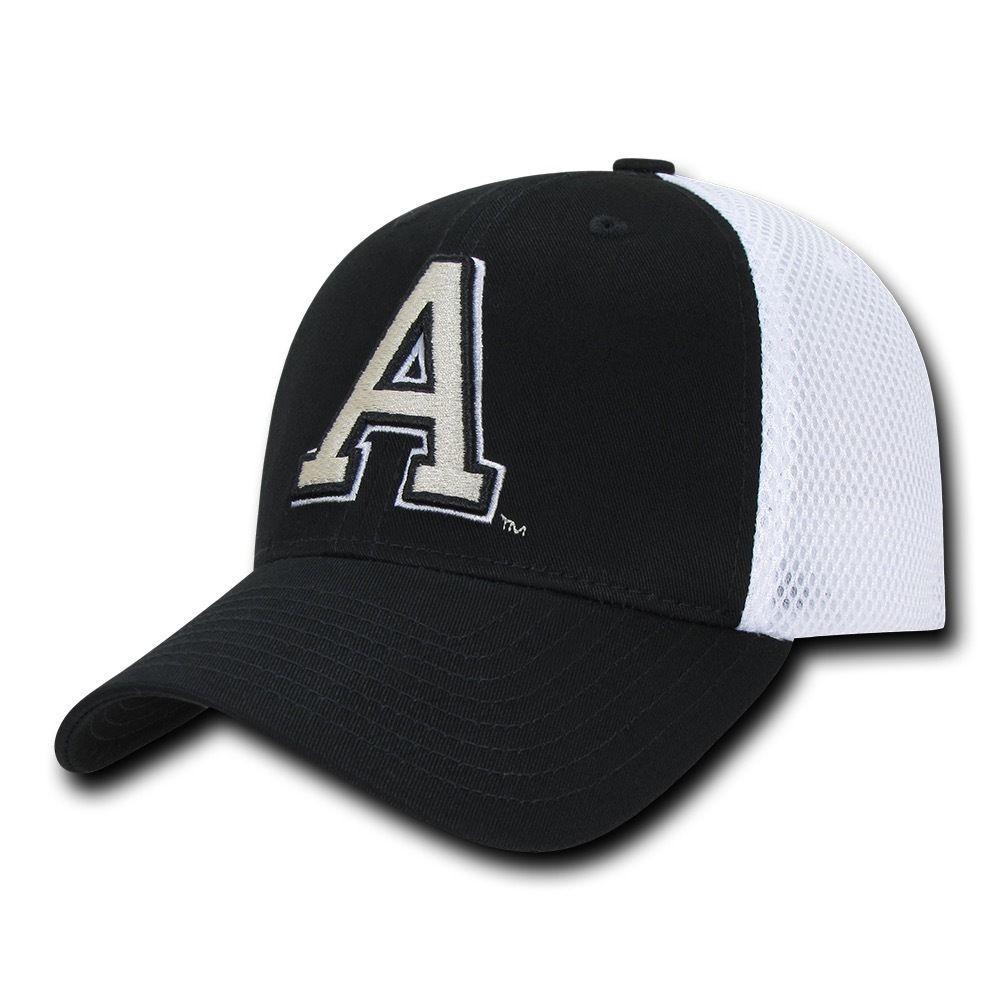 NCAA United States Military Academy Structured Mesh Flex Baseball Caps Hats-Campus-Wardrobe