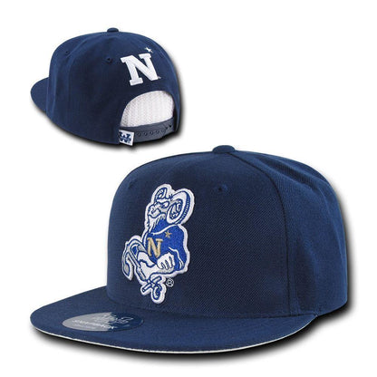 NCAA United States Naval Academy 6 Panel Freshmen Snapback Baseball Caps Hats-Campus-Wardrobe