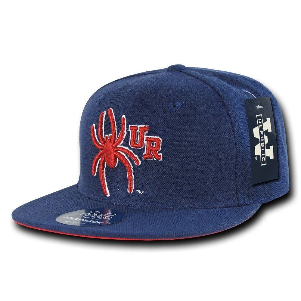 NCAA University Of Richmond Spiders College Fitted Caps Hats Navy-Campus-Wardrobe