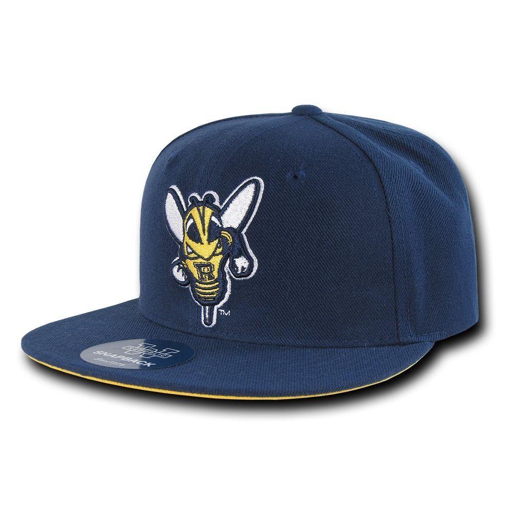 NCAA University Of Rochester 6 Panel Freshmen Snapback Baseball Caps Hat Navy-Campus-Wardrobe