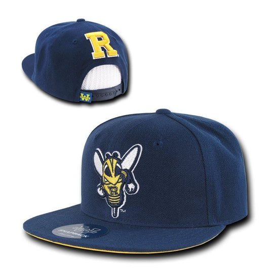 NCAA University Of Rochester 6 Panel Freshmen Snapback Baseball Caps Hat Navy-Campus-Wardrobe