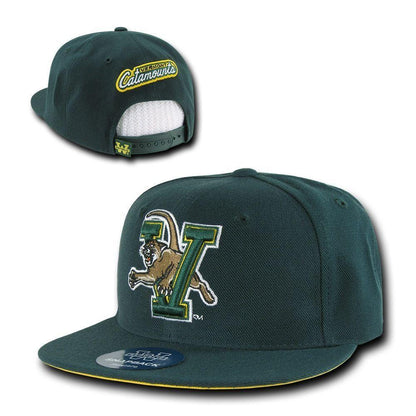 NCAA University Of Vermont Catamounts Freshmen Snapback Baseball Caps Hats Green-Campus-Wardrobe