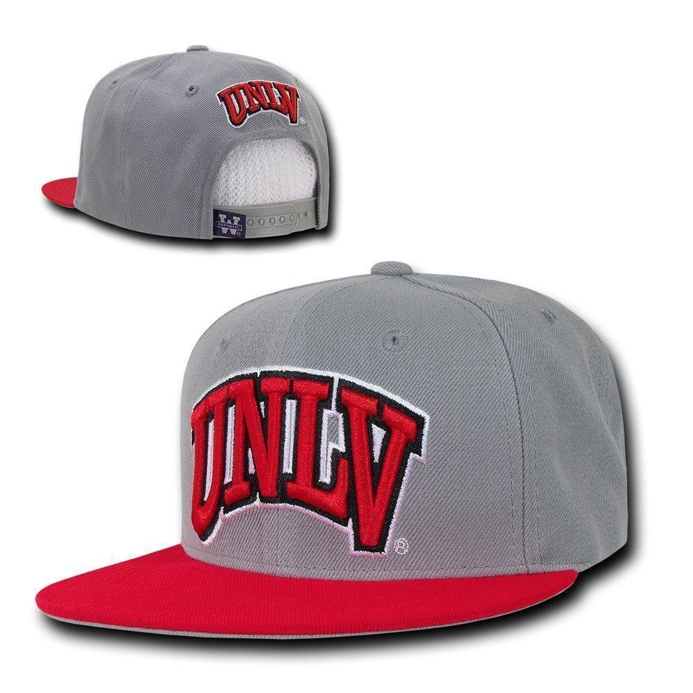 NCAA Unlv U Of Nevada Las Vegas Rebels Snapback Baseball Caps Hats-Campus-Wardrobe