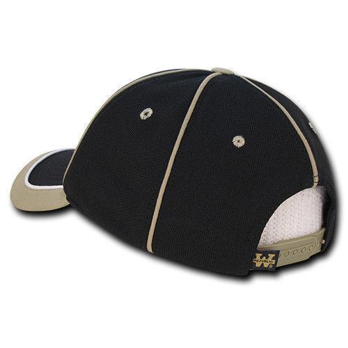 NCAA USma United States Military Academy Structured Piped Baseball Caps Hats-Campus-Wardrobe