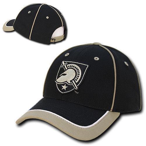 NCAA USma United States Military Academy Structured Piped Baseball Caps Hats-Campus-Wardrobe