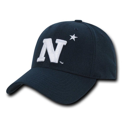 NCAA USna United States Naval Academy Low Constructed Flex Acrylic Caps Hats-Campus-Wardrobe