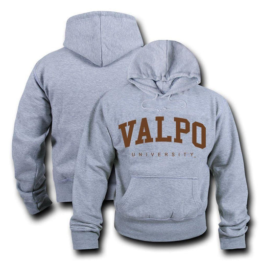 NCAA Valparaiso University Hoodie Sweatshirt Gameday Fleece Pullover Heather Gry-Campus-Wardrobe