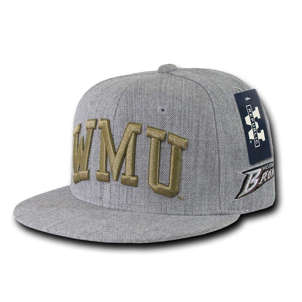 NCAA Wmu Western Michigan University Broncos Game Day Snapback Caps Hats-Campus-Wardrobe