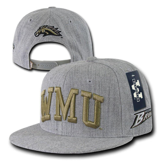 NCAA Wmu Western Michigan University Broncos Game Day Snapback Caps Hats-Campus-Wardrobe