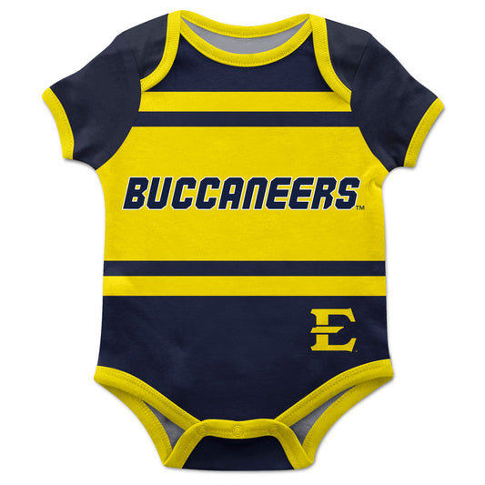 Homefield ETSU Buccaneers Golf Tee S / Heather Yellow Gold