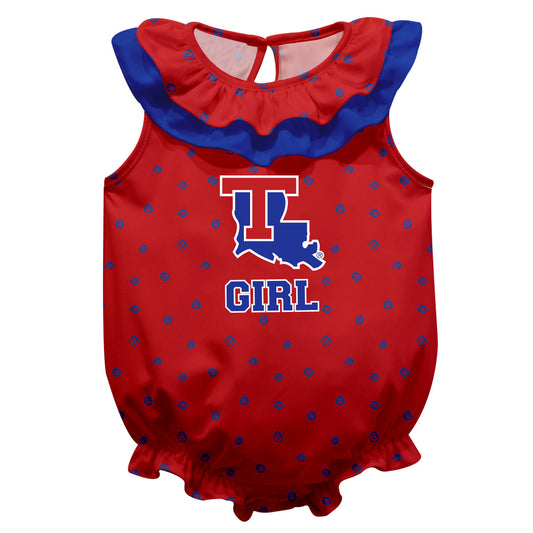 Louisiana Tech Bulldogs Vive La Fete Game Day Collegiate Leg Color