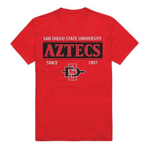 Sdsu San Diego State University Aztecs NCAA Established Tees T-Shirt-Campus-Wardrobe