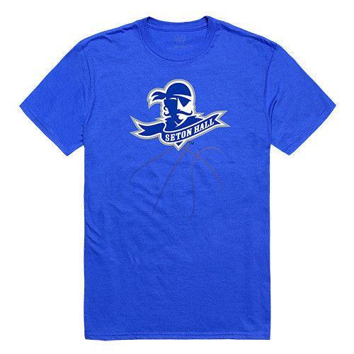 Seton Hall University Pirates NCAA Basketball Tee T-Shirt-Campus-Wardrobe