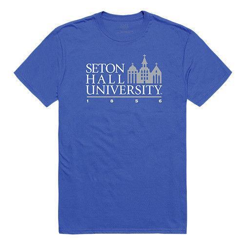 Seton Hall University Pirates NCAA Institutional Tee T-Shirt-Campus-Wardrobe