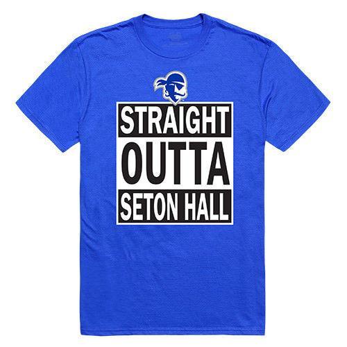 Seton Hall University Pirates NCAA Straight Outta T-Shirt-Campus-Wardrobe