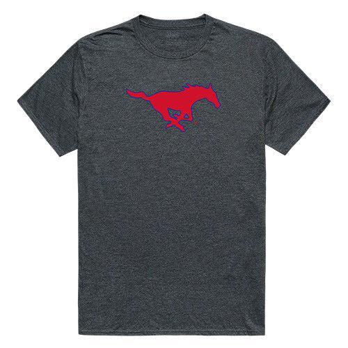 Southern Methodist University Mustangs NCAA Cinder Tee T-Shirt-Campus-Wardrobe