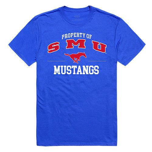 Southern Methodist University Mustangs NCAA Property Tee T-Shirt-Campus-Wardrobe