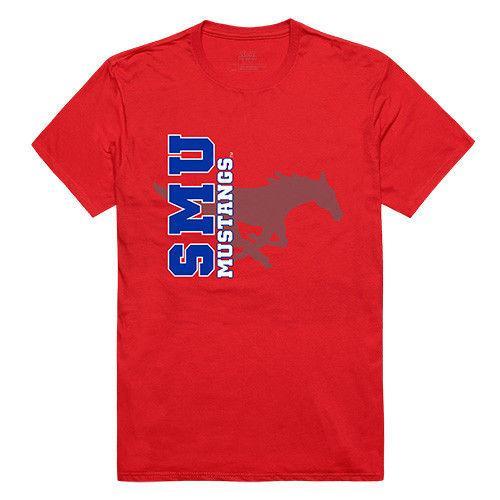 Southern Methodist University_ Mustangs NCAA Ghost Tee T-Shirt-Campus-Wardrobe