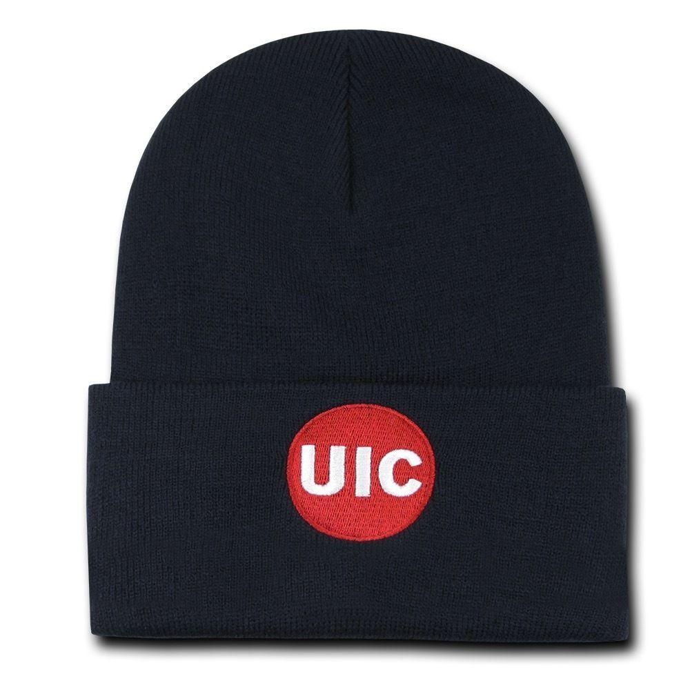 The Trainer Beanies, UIC, Navy-Campus-Wardrobe