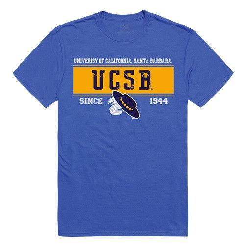Ucsb University Of Cali Santa Barbara Gauchos NCAA Established Tees T-Shirt-Campus-Wardrobe