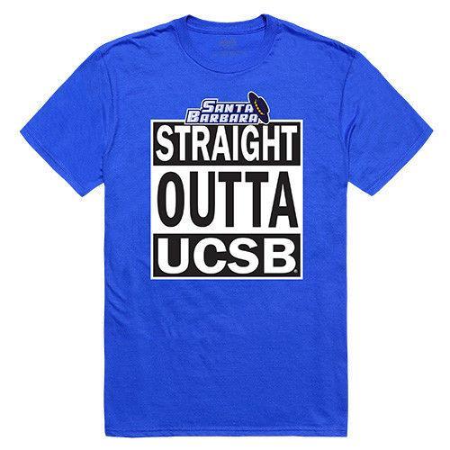 Ucsb University Of California, Santa Barbara Gauchos NCAA Straight Outta T-Shirt-Campus-Wardrobe