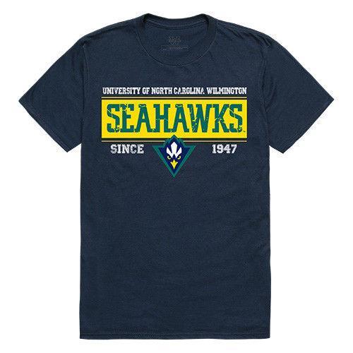 Uncw North Carolina Wilmington Seahawks NCAA Established Tees T-Shirt-Campus-Wardrobe