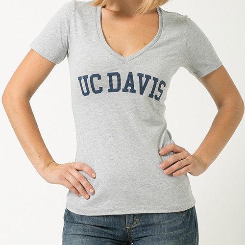 University Of California Davis NCAA Game Day W Republic Womens Tee T-Shirt-Campus-Wardrobe