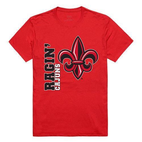 University Of Louisiana At Lafayette Ragin' Cajuns NCAA Ghost Tee T-Shirt-Campus-Wardrobe