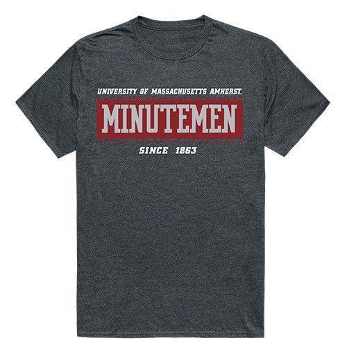 University Of Massachusetts Amherst Minuteman NCAA Established Tees T-Shirt-Campus-Wardrobe