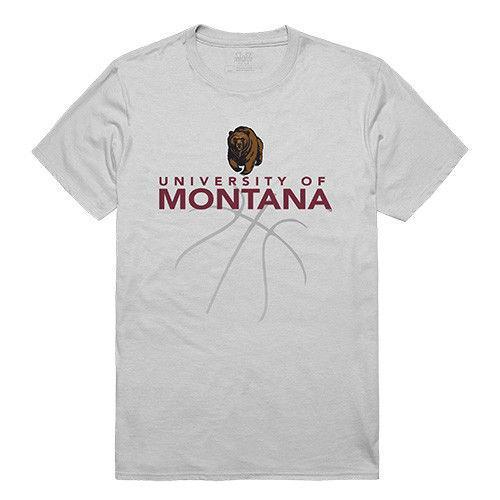 University Of Montana Grizzlies NCAA Basketball Tee T-Shirt-Campus-Wardrobe