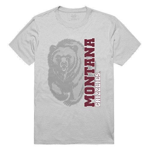University Of Montana Grizzlies NCAA Ghost Tee T-Shirt-Campus-Wardrobe