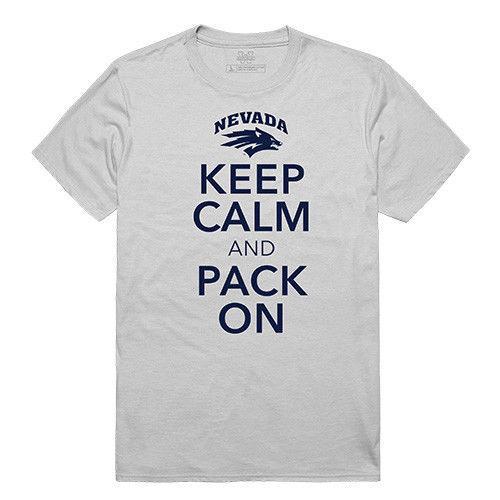 University Of Nevada Wolf Pack NCAA Keep Calm T-Shirt-Campus-Wardrobe