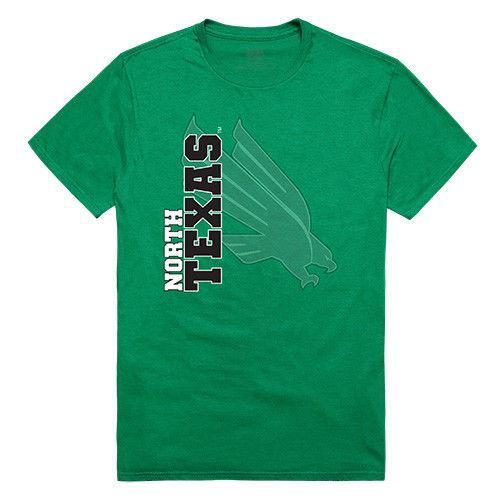 University Of North Texas Mean Green NCAA Ghost Tee T-Shirt-Campus-Wardrobe