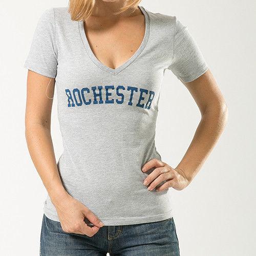 University Of Rochester NCAA Game Day W Republic Womens Tee T-Shirt-Campus-Wardrobe