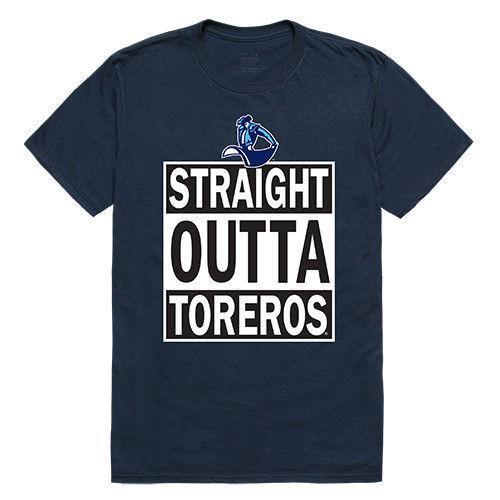 University Of San Diego Toreros NCAA Straight Outta T-Shirt-Campus-Wardrobe