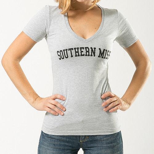 University Of Southern Mississippi NCAA Game Day W Republic Womens Tee T-Shirt-Campus-Wardrobe