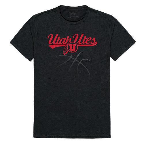 University Of Utah Utes NCAA Basketball Tee T-Shirt-Campus-Wardrobe