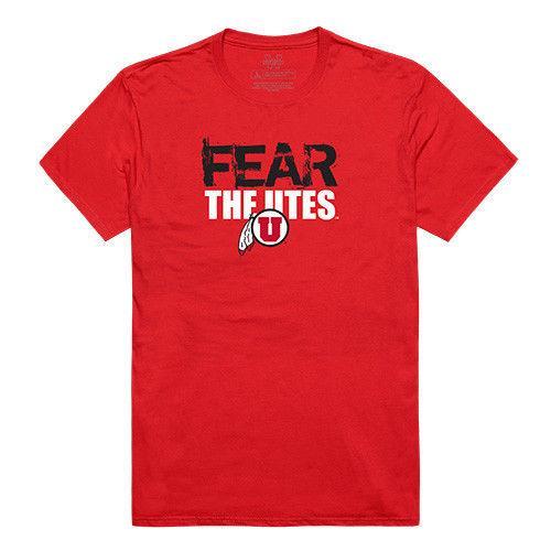 University Of Utah Utes NCAA Fear Tee T-Shirt-Campus-Wardrobe