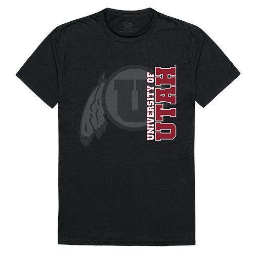 University Of Utah Utes NCAA Ghost Tee T-Shirt-Campus-Wardrobe