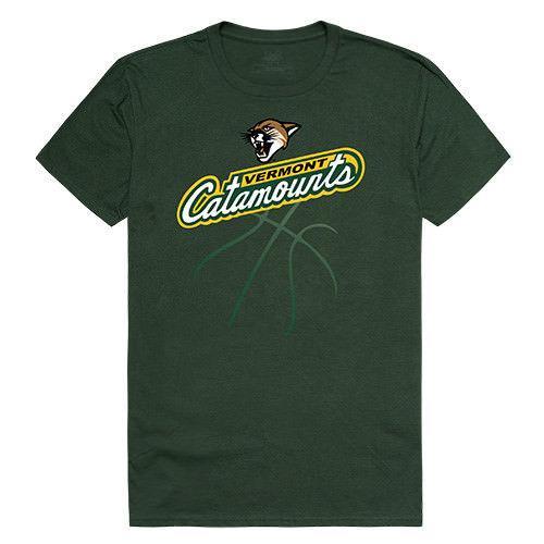 University Of Vermont Catamounts NCAA Basketball Tee T-Shirt-Campus-Wardrobe