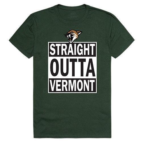 University Of Vermont Catamounts NCAA Straight Outta T-Shirt-Campus-Wardrobe